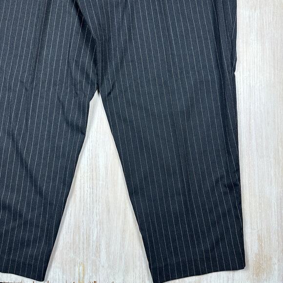 NWT Lane Bryant Designs & Co Pinstripe Stretch Dress Pants Business Career 24 - Picture 10 of 12